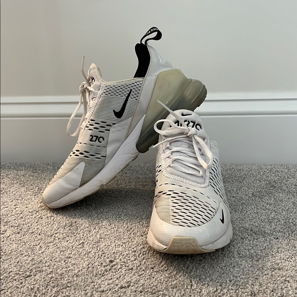 Nike Air Max 270 White Sneakers